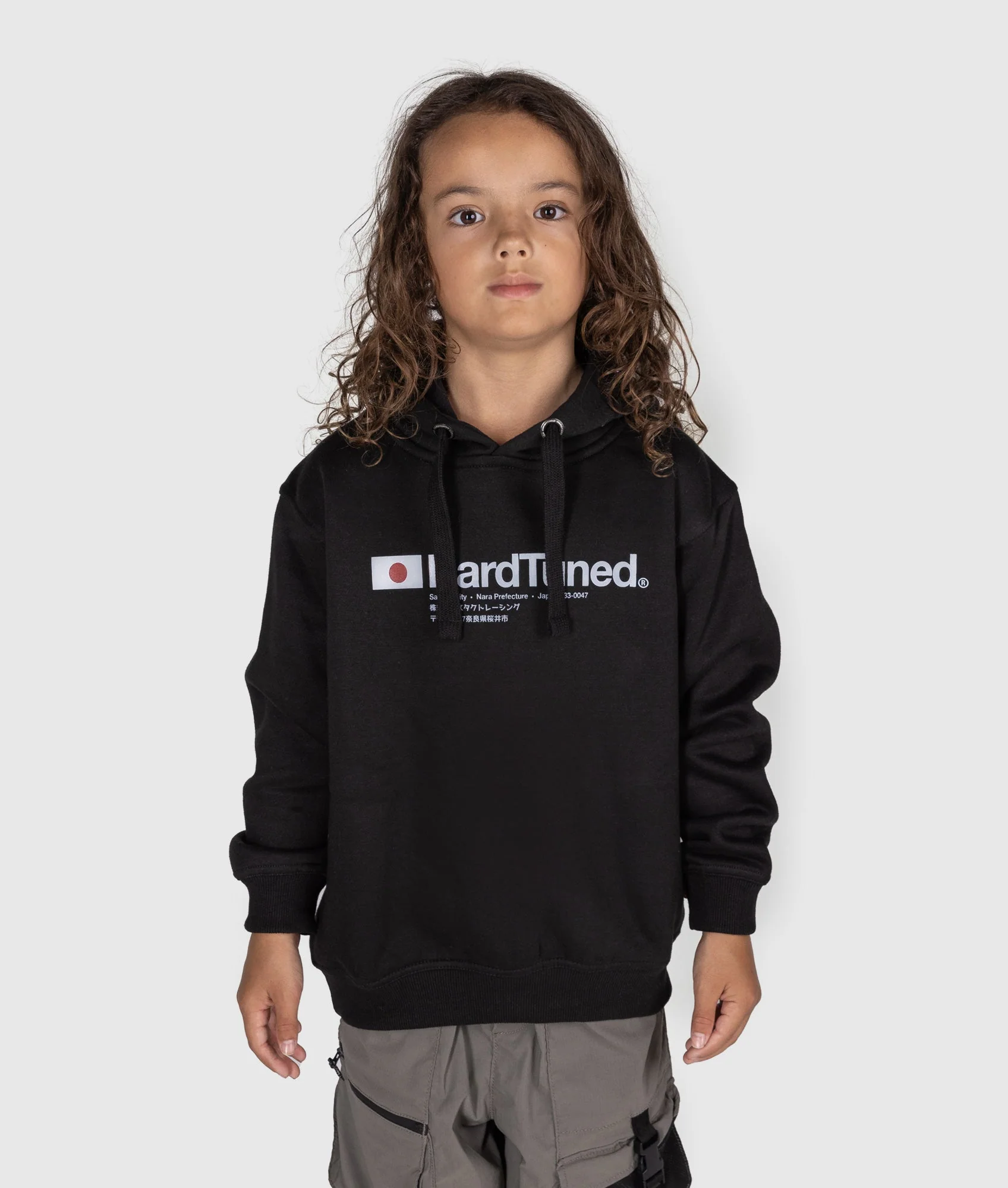 Kids Essential Hoodie - Black - Image 4