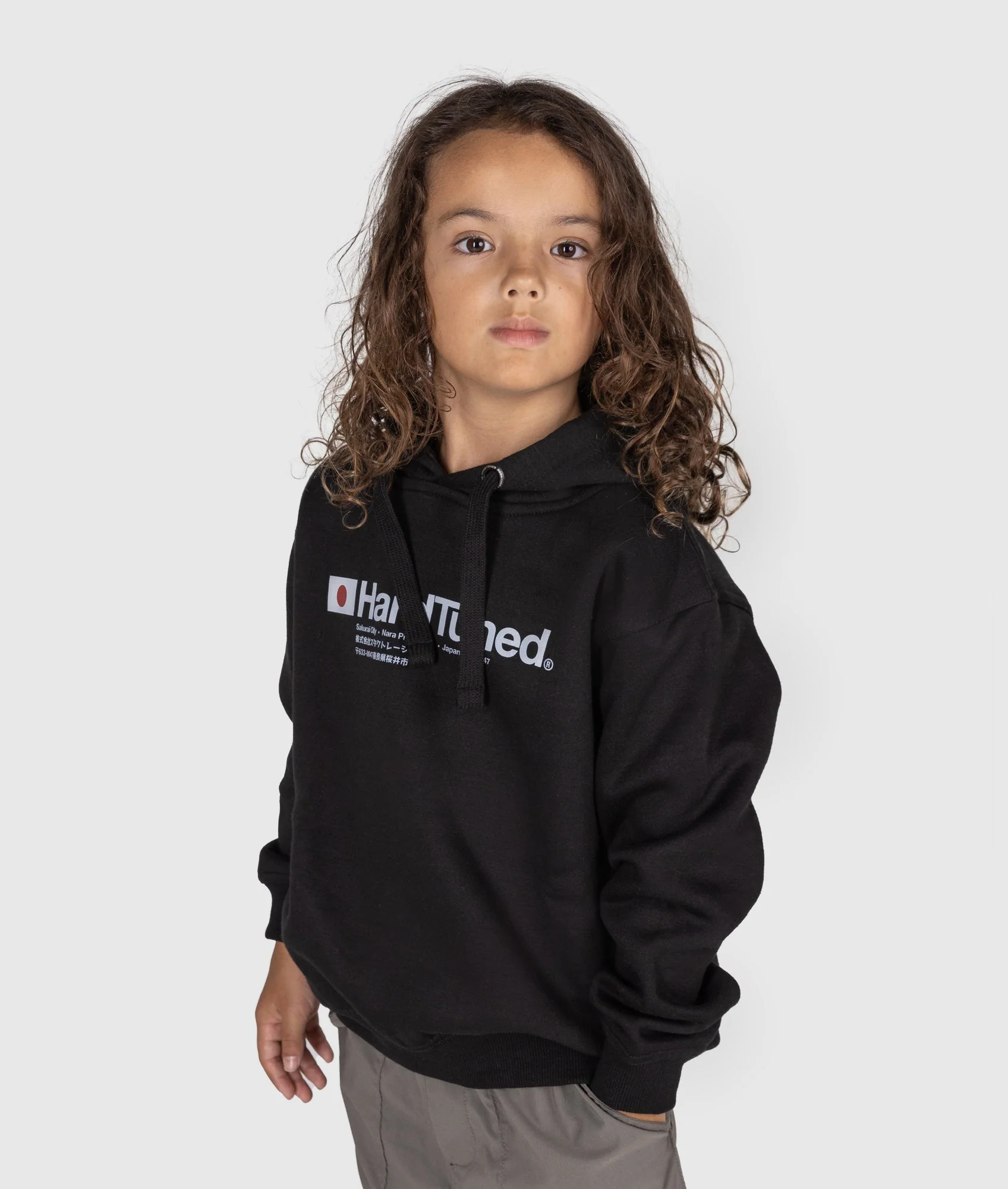 Kids Essential Hoodie - Black - Image 6