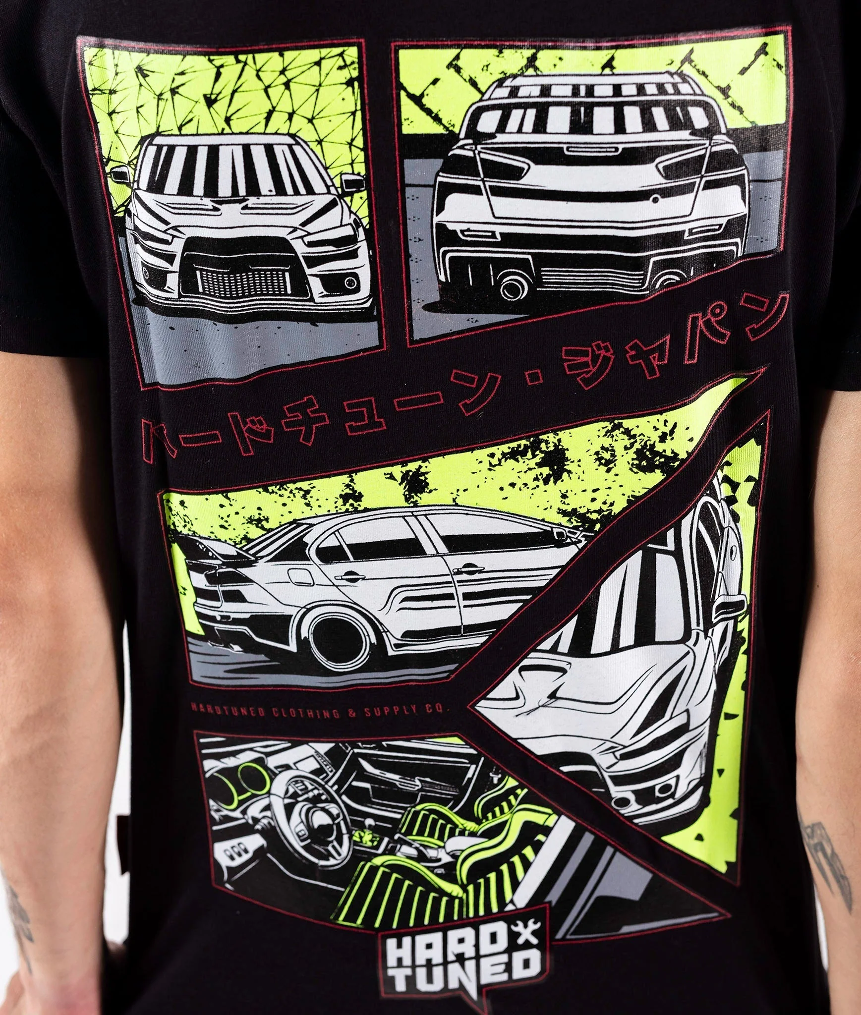 Mitsubishi EVO X Fragment Tee - Image 5