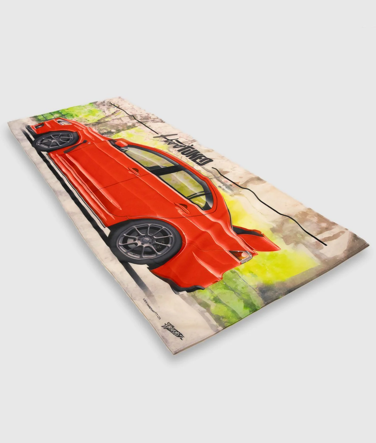 Mitsubishi Evolution 10 Garage Flag - Image 8