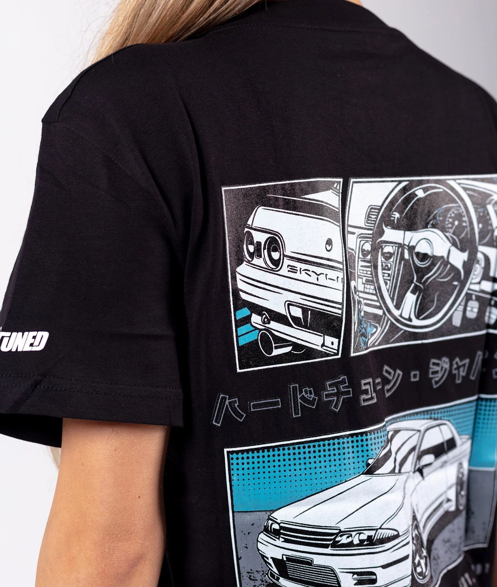 Nissan R32 GTR Fragment Womens Tee - Image 6
