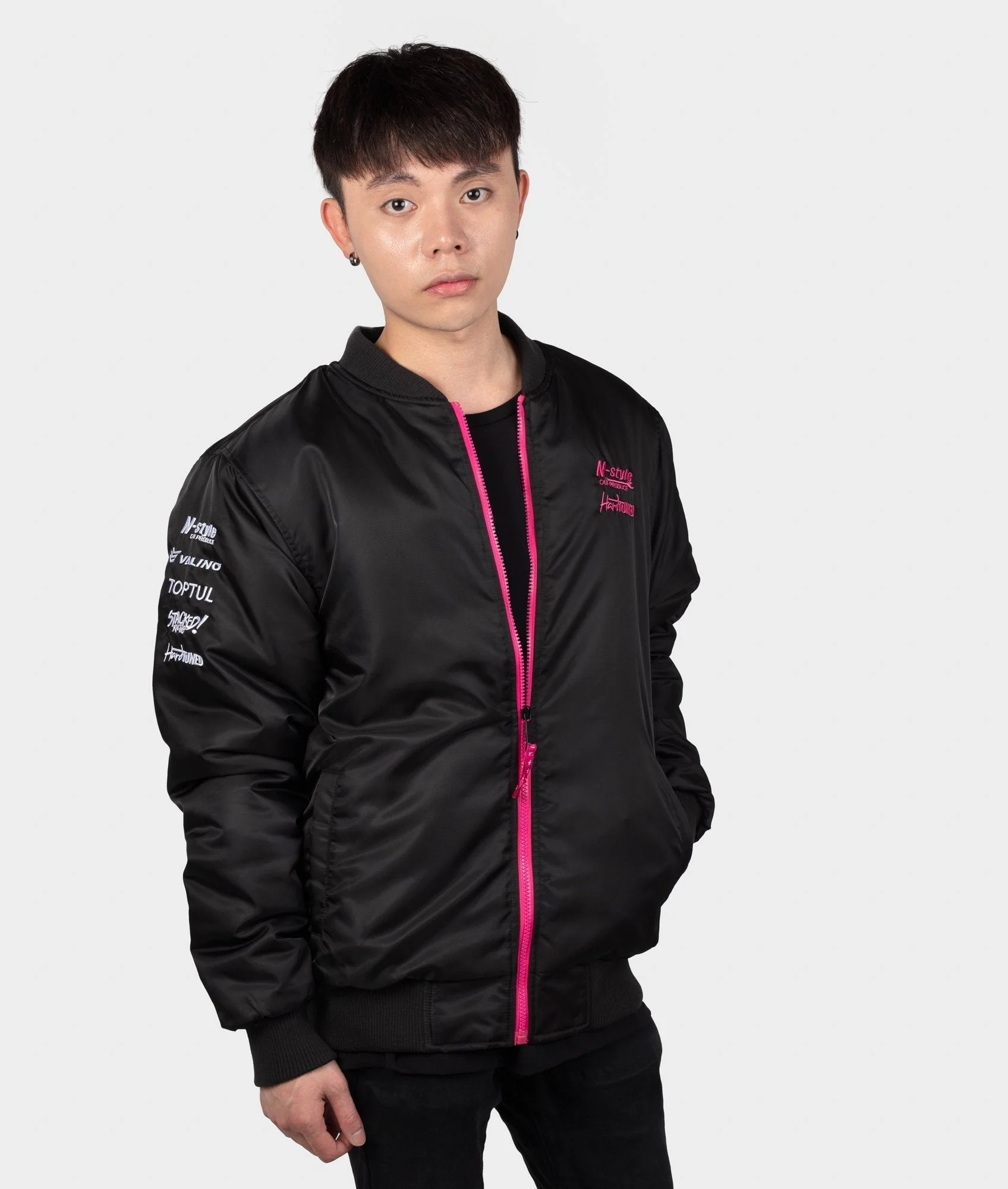Pinkstyle - Drift Team Bomber Jacket - Image 3