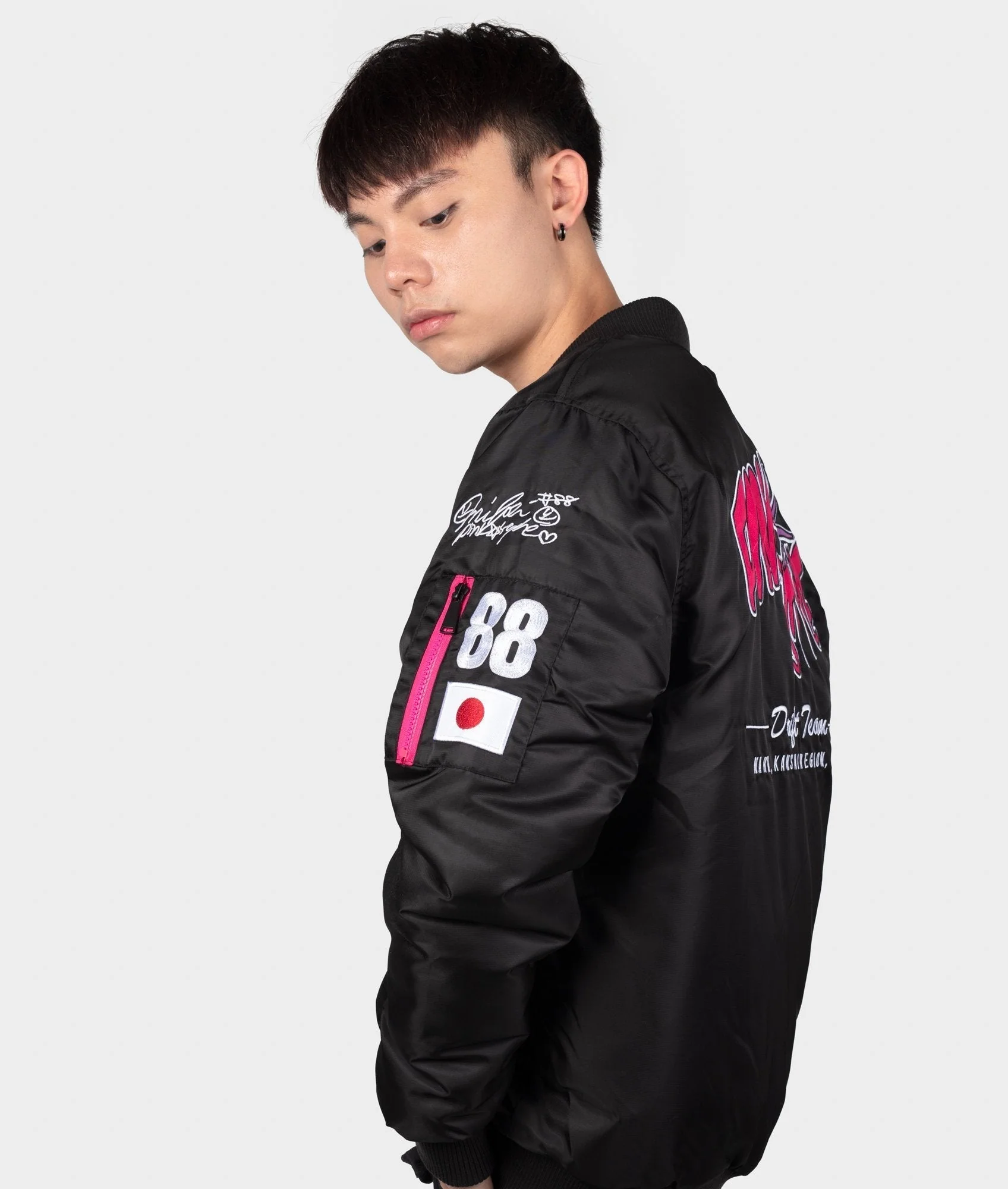 Pinkstyle - Drift Team Bomber Jacket - Image 6