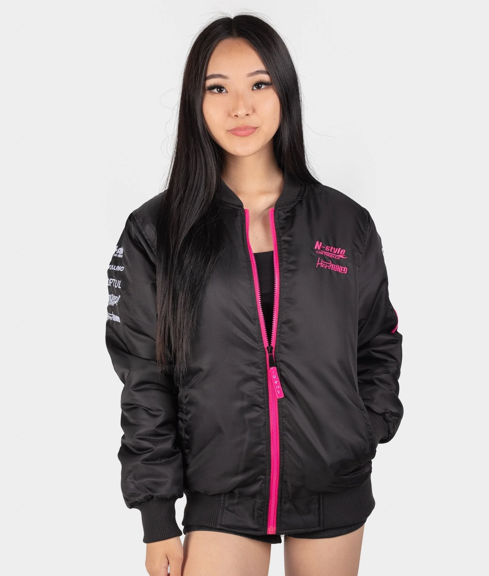 Pinkstyle - Drift Team Womens Bomber Jacket - Image 5
