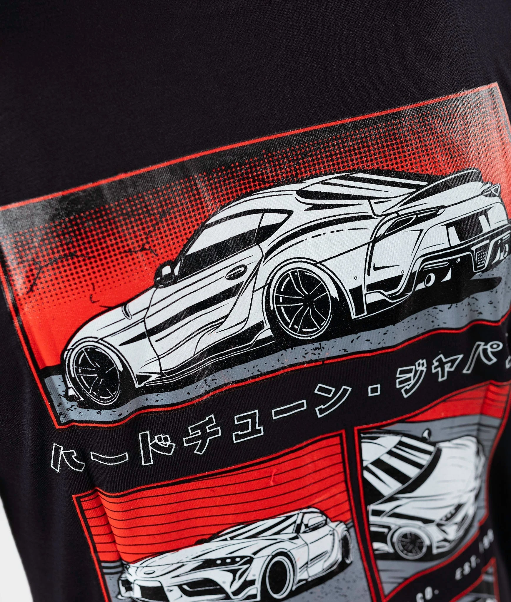 Toyota Supra MKV Fragment Tee - Image 6