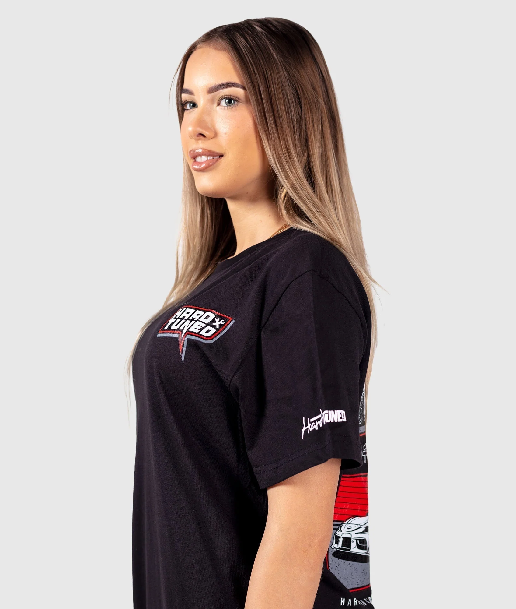 Toyota Supra MKV Fragment Womens Tee - Image 4