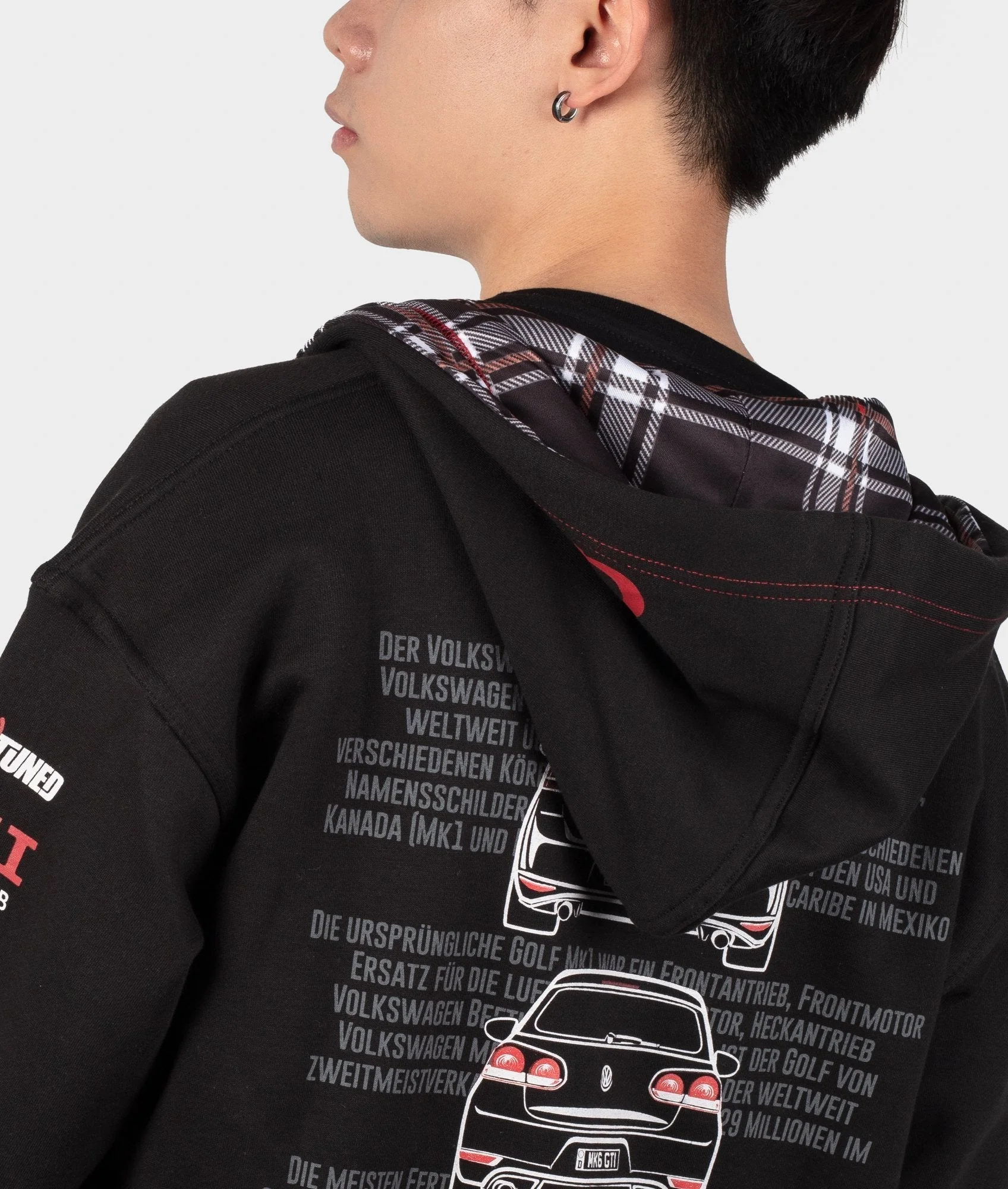 Volkswagen Golf GTI Hoodie - Black - Image 7