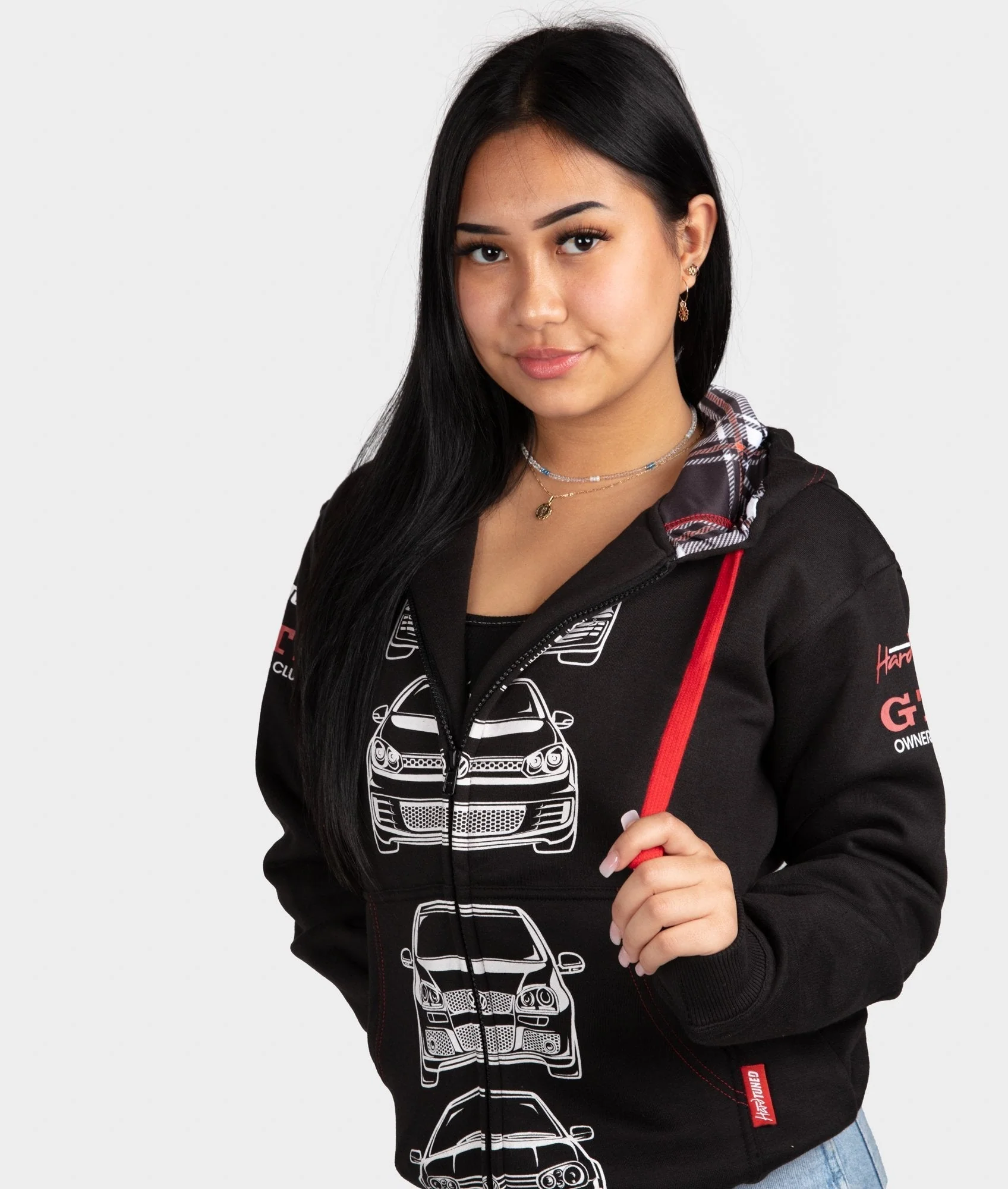 Volkswagen Golf GTI Womens Hoodie - Image 6