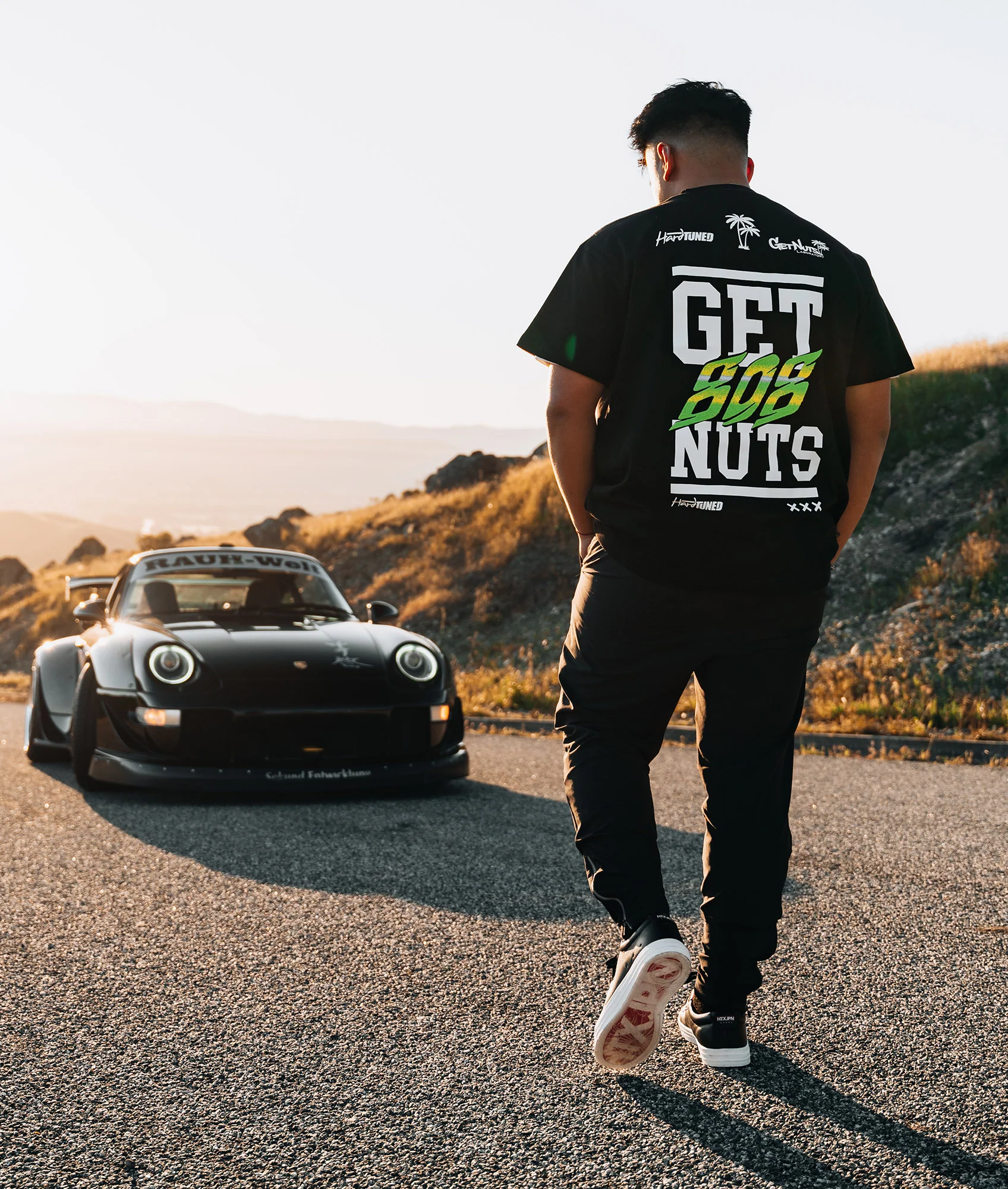 Women's Forrest Wang / Get Nuts Labs College Tee - Image 10