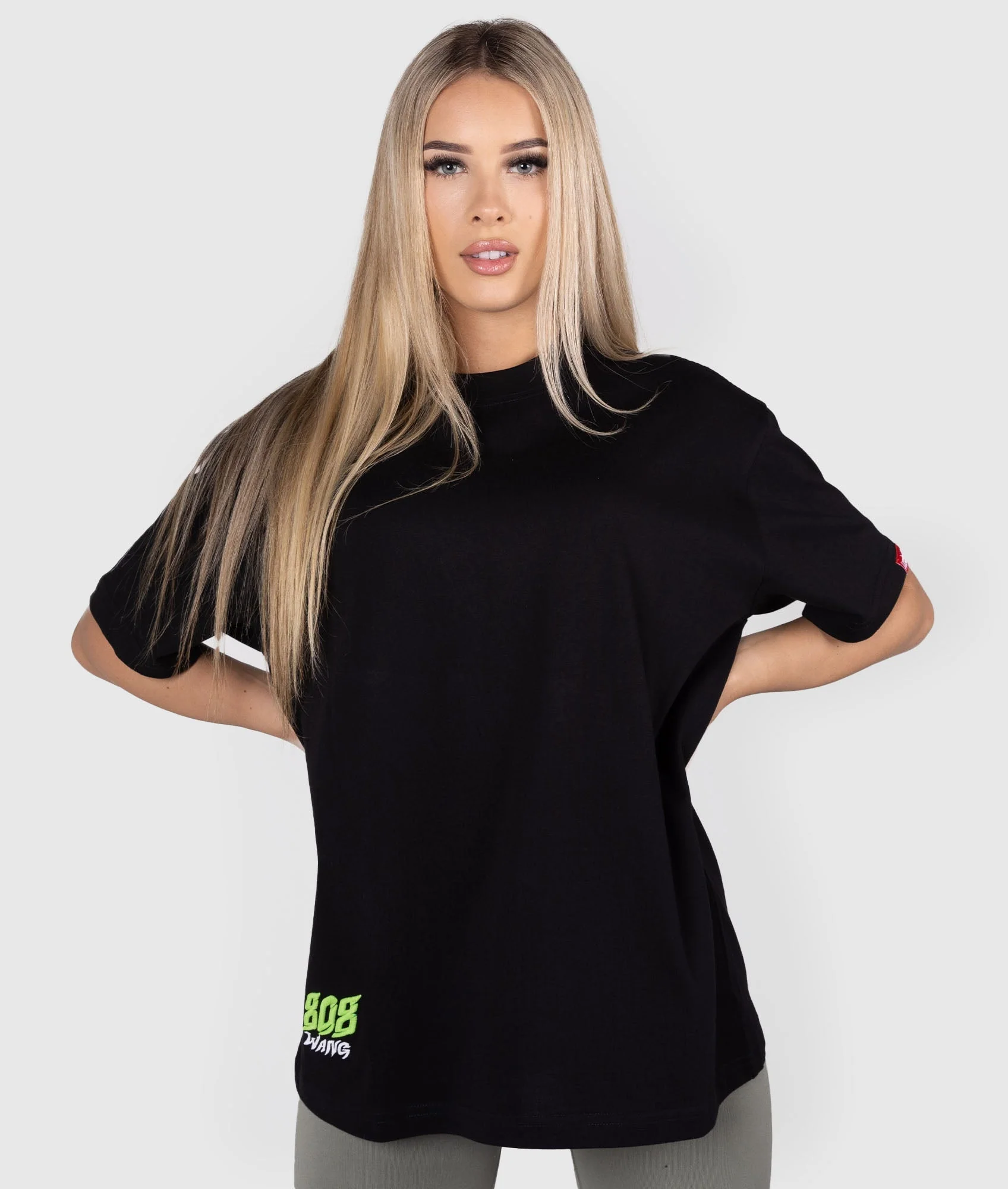 Women's Forrest Wang / Get Nuts Labs College Tee - Image 5
