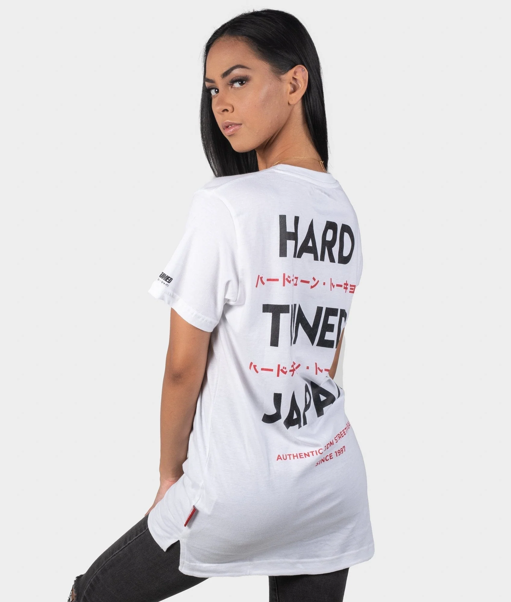 Womens HTxJPN Crossing Tee - White - Image 6