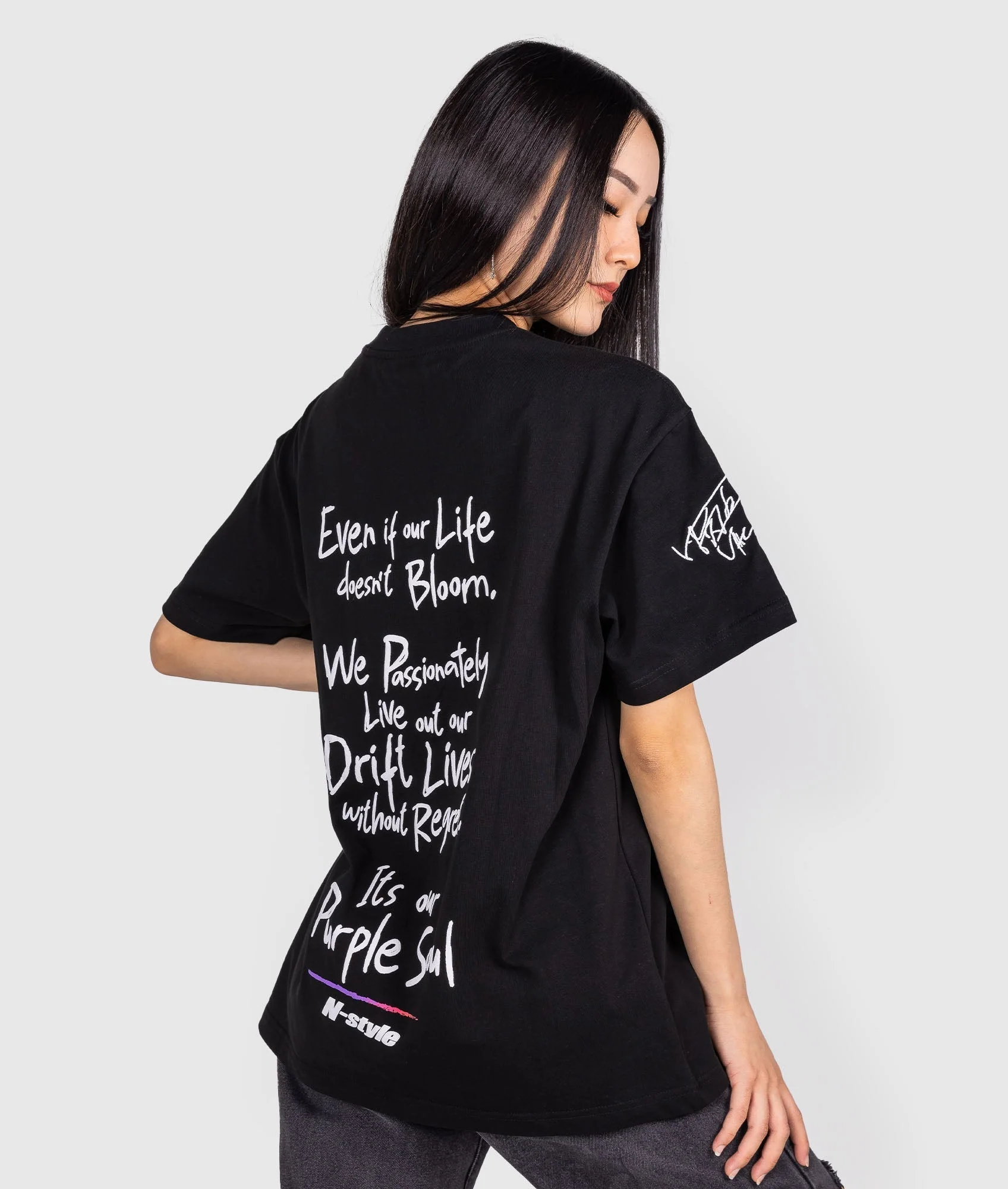 Women's Purple Soul Tee (Naoki Nakamura) - Image 3