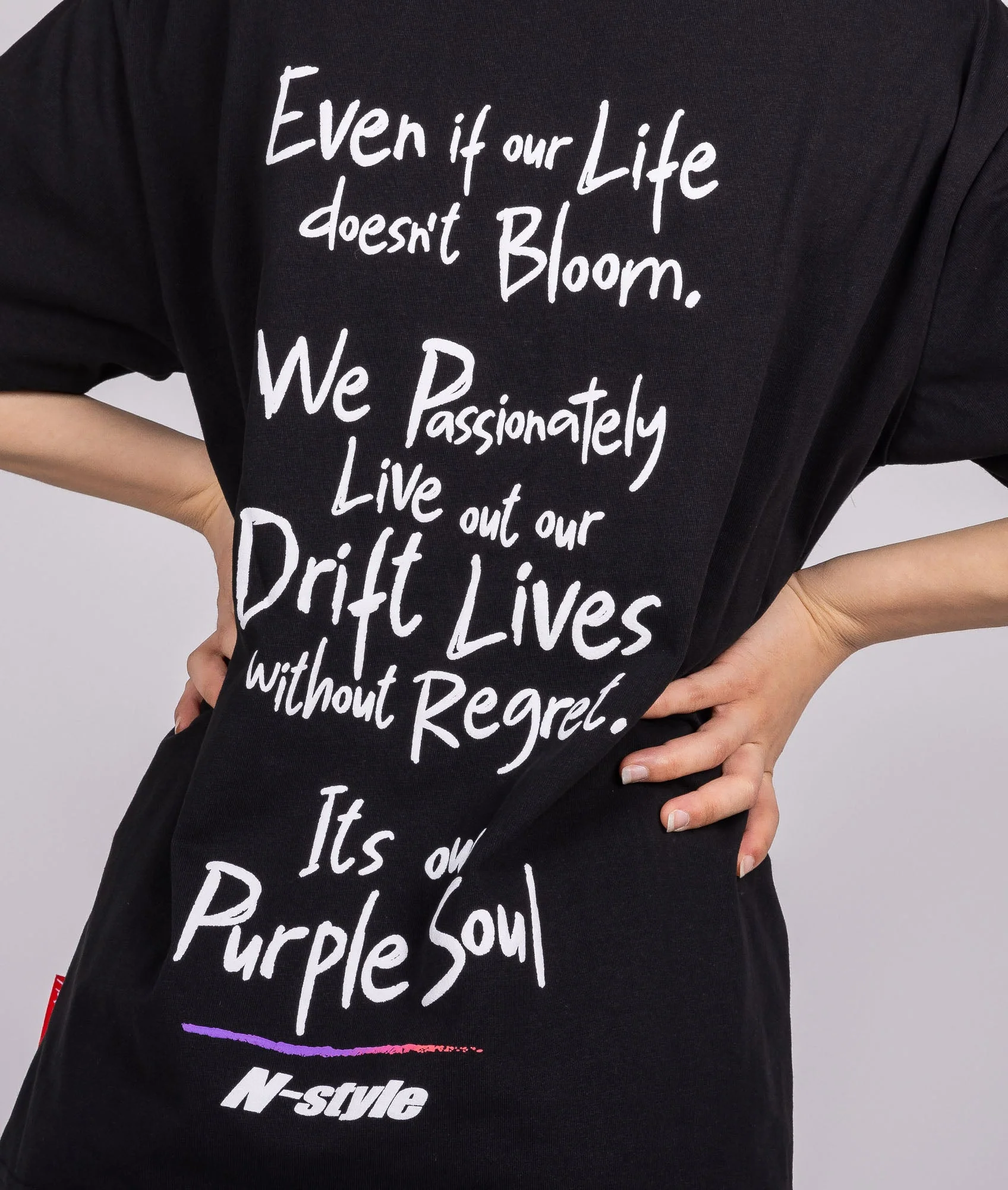 Women's Purple Soul Tee (Naoki Nakamura) - Image 6