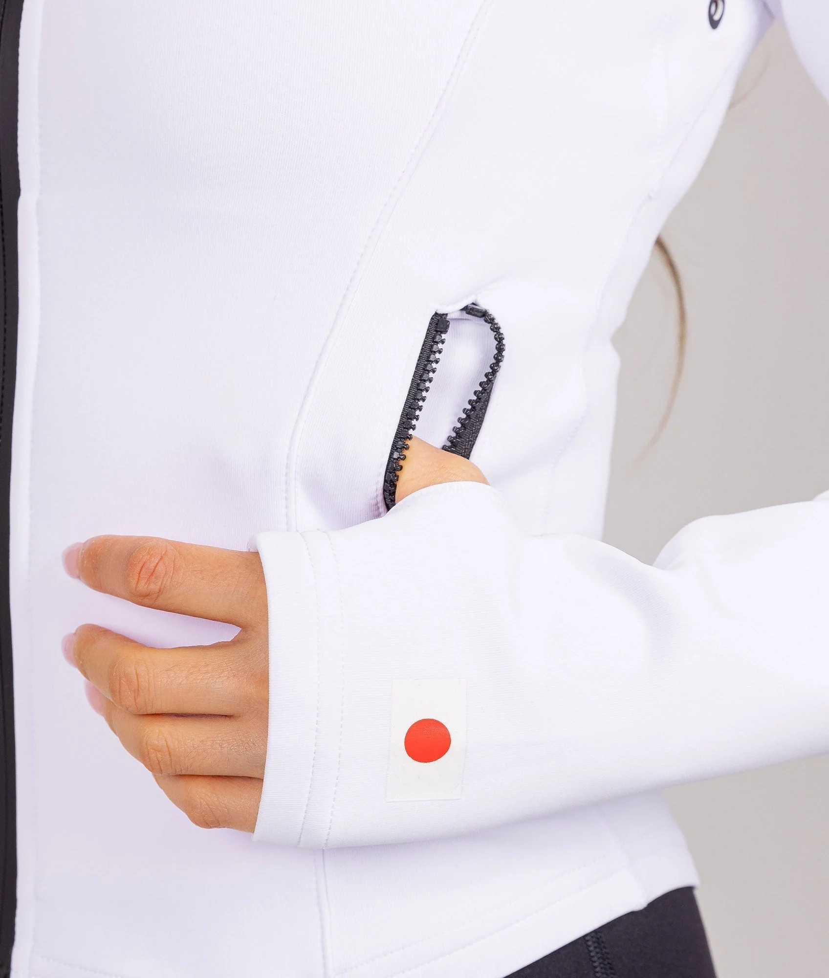 Trackside Longsleeve Jacket - White - Image 7