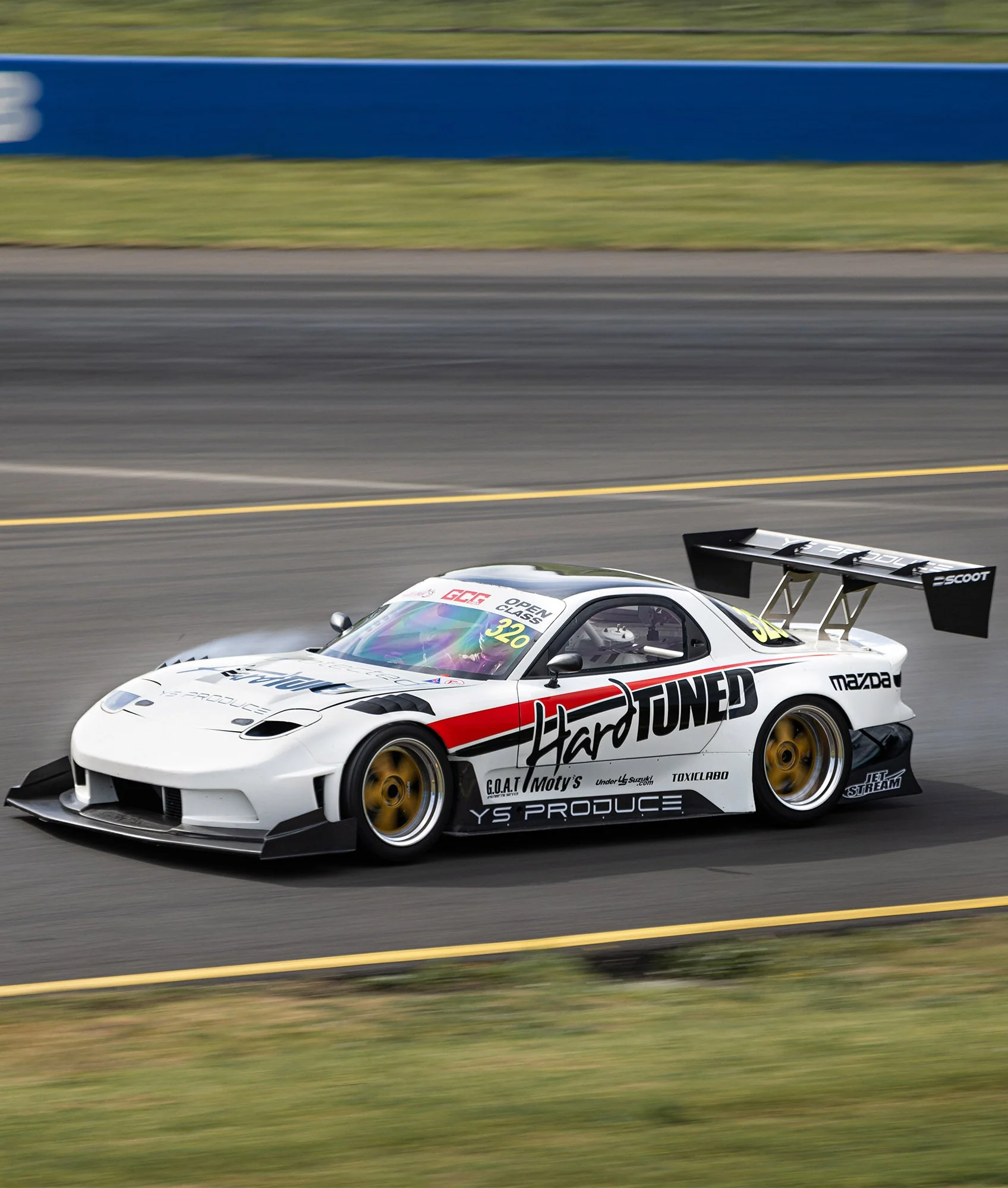 Yuuki Kamakura RX-7 Oversized Team Tee - White - Image 4